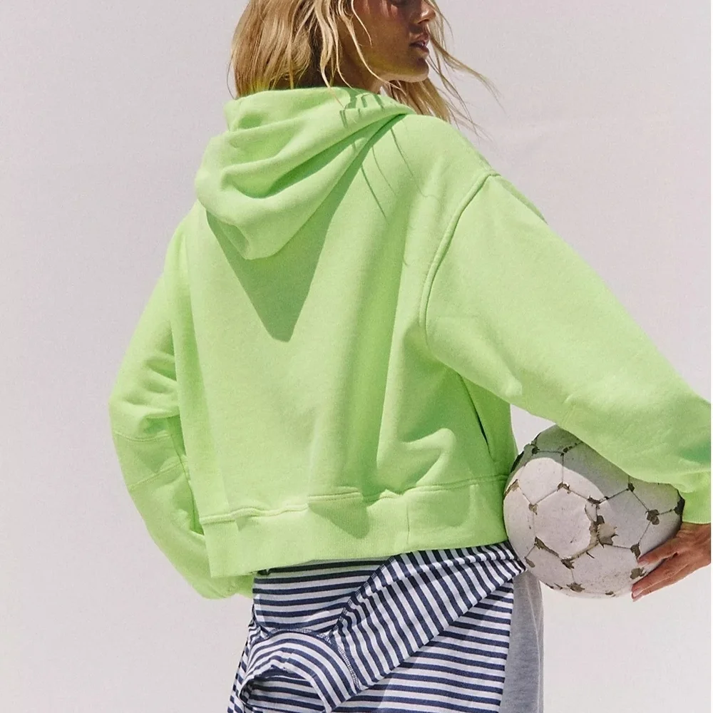 Free People Cut Above Zip Hoodie. - Picture 2 of 11